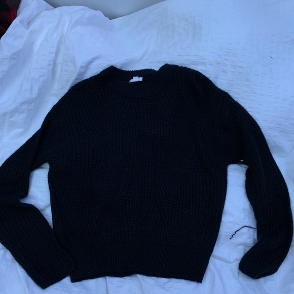 Black knit sweater - Picture 1 of 2